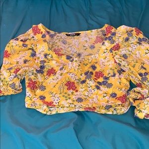 Floral Crop Top